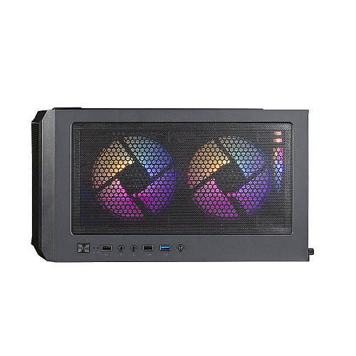 Корпус Zalman N7 PLUS V2 без БЖ, 1xUSB3.0, 2xUSB2.0, 6x120мм RGB Rainbow,  1x120мм, VGA 340мм, LCS ready, TG Side Panel, ATX, чорний
