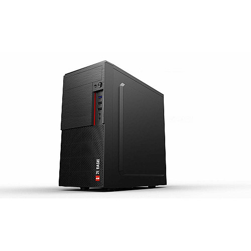 Корпус 2E Basis RD860-3U без БЖ, 1xUSB3.0, 2xUSB2.0, VGA 320мм, mATX, чорний