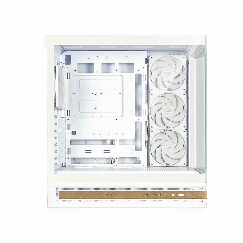 Корпус Zalman P40 NAMU без БП, 2xUSB3.0, 1x Type C, 3x120мм ARGB Reverse, 1x120мм ARGB, VGA 420мм, LCS ready, TG Side/Front Panel, ATX, белый