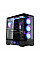 Корпус Zalman P40 DS без БП, 2xUSB3.0, 1x Type C, 3x120мм ARGB Reverse, 1x120мм ARGB, VGA 420мм, LCS ready, TG Side/Front Panel, Display, ATX, черный