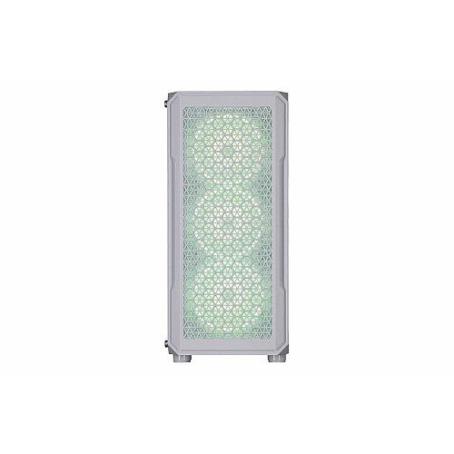 Корпус 2E GAMING Hexagon G338W без БП 2xUSB3.0, 1xUSBType-C, 3x120мм ARGB, 1x120мм, VGA 330мм, LCS ready, HUB, TG Side Panel, ATX, белый