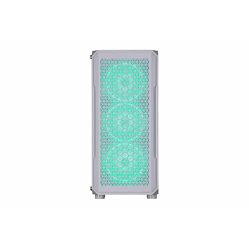 Корпус 2E GAMING Hexagon G338W без БП 2xUSB3.0, 1xUSBType-C, 3x120мм ARGB, 1x120мм, VGA 330мм, LCS ready, HUB, TG Side Panel, ATX, белый