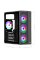 Корпус 2E GAMING Credo Plus V510B без БП, 1xUSB3.0, 1х USB 2.0, 1xUSB Type-C, 4x120мм RGB Rainbow, VGA 310мм, TG Side Panel, ATX, черный