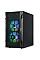 Корпус SilverStone Fara FAH1MB-PRO без БП, 1xUSB3.0, 2xUSB2.0, 3x120мм, ARGB VGA 320мм, LCS ready, TG Side Panel, mATX, черный