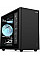 Корпус 2E Credo Plus V350BG без БП, 1xUSB3.0, 1х USB 2.0, 1xUSB Type-C, 3x120мм ARGB, VGA 350мм, LCS ready, контроллер с пультом, TG Side Panel, mATX, черный