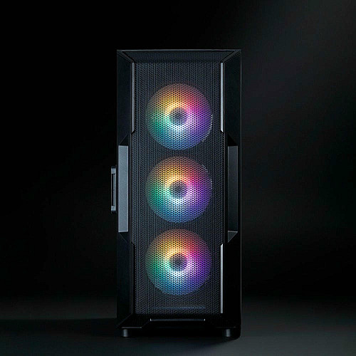 Корпус Zalman I3 Neo V2 без БП, 2xUSB3.0, 1x Type C, 4x120мм RGB, VGA 400мм, LCS ready, TG Side Panel, ATX, черный