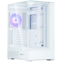 Корпус Zalman P40 Prism без БЖ, 2xUSB3.0, 1xUSBType-C, 1x120мм ARGB, VGA 420мм, LCS ready, TG 3x Panels, ATX, білий