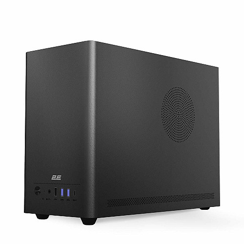 Корпус 2E Credo Metal V300B без БЖ, 2xUSB3.0, 1х USB 2.0, 1xUSB Type-C, 1x90мм, VGA 310мм, mATX, чорний