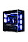 Корпус Zalman P60 без БП, 2xUSB3.0, 1x Type C, 3x120мм ARGB Reverse, 2x120мм ARGB, VGA 435мм, LCS ready, Curved Tempered Glass, Dual Chamber, ATX, черный
