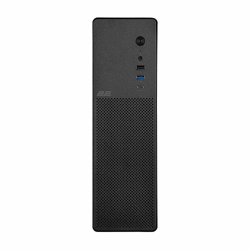Корпус 2E Credo Slim V90B-400 с БП 2E TFX400, 1xUSB3.0, 1х USB 2.0, 1xUSB Type-C, 2x90мм, VGA 220мм, mATX, черный