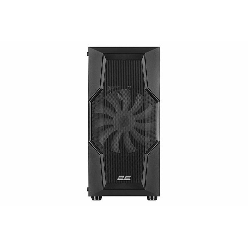 Корпус 2E GAMING Turbo G2057B без БП 2xUSB3.0, 1xUSB2.0, 1x200мм, ARGB, 3x120мм ARGB, VGA 345мм, LCS ready, HUB, TG Side Panel, ATX, черный
