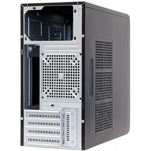 Корпус CHIEFTEC Elox HT-01B, без БП, 2xUSB3.1, VGA 340мм, mATX, черный