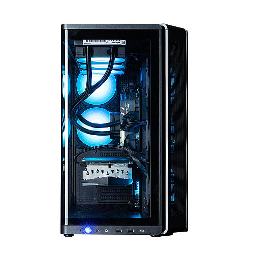 Корпус Zalman P60 без БП, 2xUSB3.0, 1x Type C, 3x120мм ARGB Reverse, 2x120мм ARGB, VGA 435мм, LCS ready, Curved Tempered Glass, Dual Chamber, ATX, черный