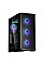 Корпус Zalman Z10 Plus без БП, 2xUSB3.0, 1xUSB Type-C, 3x140мм ARGB, 1x120мм ARGB, VGA 395мм, LCS ready, TG Side Panel, EATX, черный