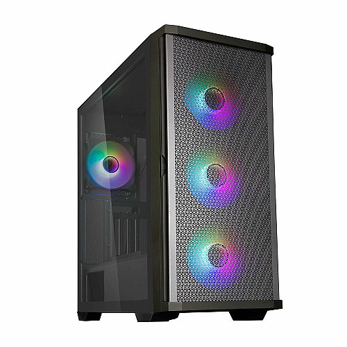 Корпус Zalman Z10 Duo без БП, 2xUSB3.0, 1xUSB Type-C, 4x120мм ARGB, VGA 395мм, LCS ready, TG Side Panel, EATX, черный