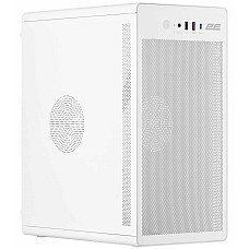 Корпус 2E Credo V285W без БЖ, 1xUSB3.0, 1х USB 2.0, 1xUSB Type-C, 1x120мм, VGA 300мм, mATX, білий