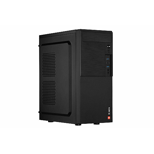 Корпус 2E Alfa E190-3U без БЖ 2xUSB3.0, 1xUSB2.0, VGA 320мм, ATX, чорний