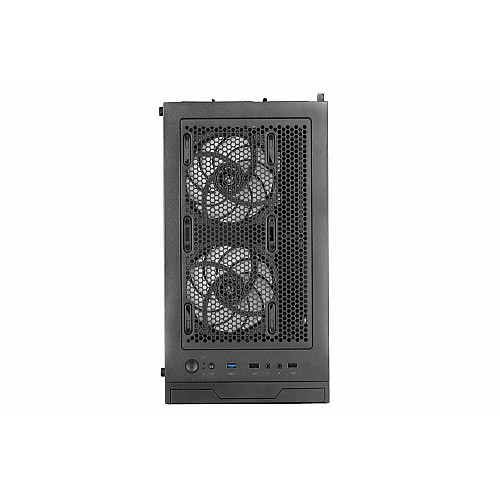 Корпус 2E GAMING Galaxy G2055 без БП 2xUSB3.0, 1xUSB2.0, 3x120мм ARGB, VGA 345мм, LCS ready, HUB, TG Side Panel, ATX, черный