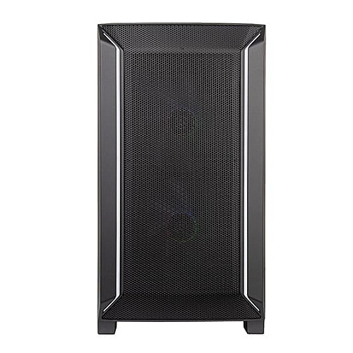 Корпус SilverStone Fara FA312Z-BG без БП, 2xUSB3.0, 2x140мм, ARGB VGA 365мм, LCS ready, TG Side Panel, mATX, черный