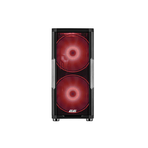 Корпус 2E GAMING Contego Neo GW05 без БЖ 2xUSB3.0, 1xUSBType-C, 2x200мм, ARGB, 3x120мм ARGB, VGA 380мм, LCS ready, контролер з пультом, TG Side Panel, EATX, чорний