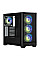 Корпус 2E GAMING Dominator Pro G2302B, без БП 2xUSB3.0, 1xUSBType-C, 4x120мм ARGB, VGA 380мм, LCS ready, контроллер с пультом, TG Side Panel, TG/Mesh Front panel, ATX, черный