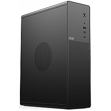 Корпус 2E Credo Slim V90B-400 з БЖ 2E TFX400, 1xUSB3.0, 1х USB 2.0, 1xUSB Type-C, 2x90мм, VGA 220мм, mATX, чорний