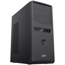 Корпус 2E TeamX TMX01 з БЖ 2E ATX400W 2xUSB2.0 1x80мм, VGA 310мм, ATX чорний
