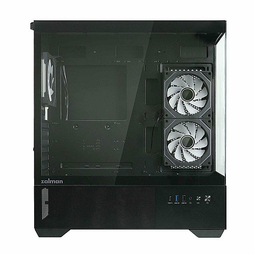 Корпус Zalman Chronix V2 без БП, 1xUSB3.0, 1xUSB2.0, 1x Type C, 2x120мм ARGB Reverse, 4x120мм ARGB, VGA 410мм, LCS ready, TG Side/Front Panel, ATX, черный
