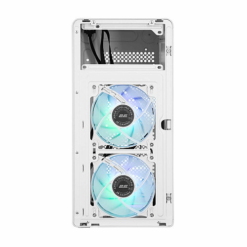 Корпус 2E Credo Plus V350WG без БЖ, 1xUSB3.0, 1х USB 2.0, 1xUSB Type-C, 3x120мм, VGA 350мм, LCS ready, TG Side Panel, mATX, білий