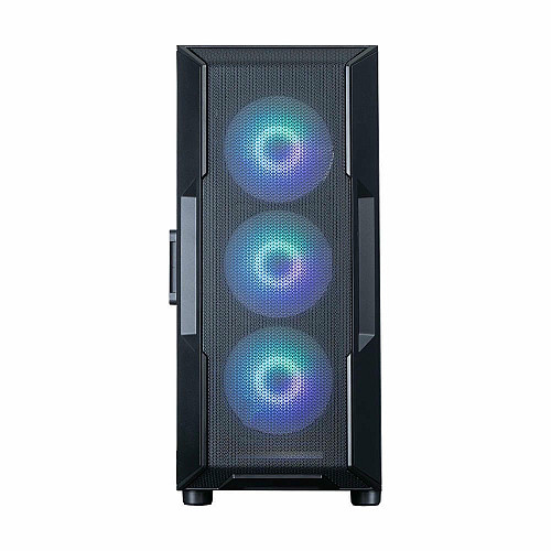 Корпус Zalman I3 Neo ARGB V2 без БП, 2xUSB3.0, 1x Type C, 4x120мм ARGB, VGA 355мм, LCS ready, TG Side Panel, ATX, черный