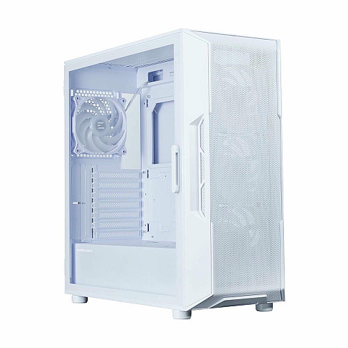 Корпус Zalman I3 Neo V2 без БП 2xUSB3.0, 1x Type C, 4x120мм RGB, VGA 400мм, LCS ready, TG Side Panel, ATX, белый