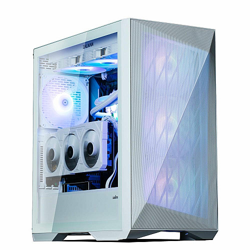 Корпус Zalman Z9 Iceberg MS без БП, 2xUSB3.0, 2xUSB2.0, 1xUSB 3.1 Gen2 Type-C, 4x140мм ARGB, VGA 390мм, LCS ready, TG Side Panel, EATX, белый