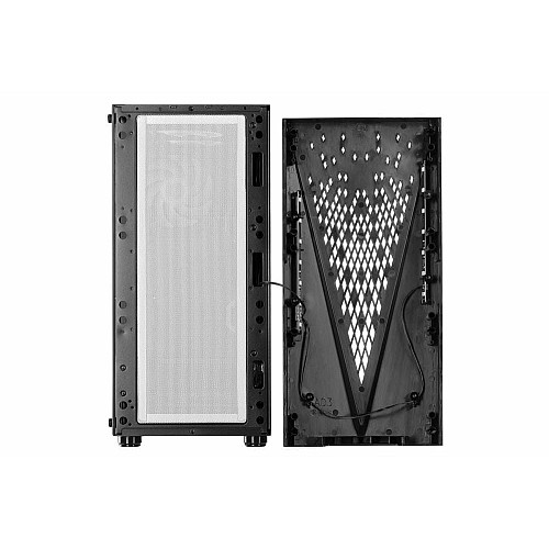 Корпус 2E GAMING Galaxy G2055 без БП 2xUSB3.0, 1xUSB2.0, 3x120мм ARGB, VGA 345мм, LCS ready, HUB, TG Side Panel, ATX, черный