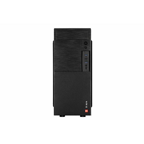 Корпус 2E Alfa E190-3U без БЖ 2xUSB3.0, 1xUSB2.0, VGA 320мм, ATX, чорний
