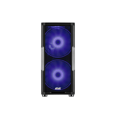 Корпус 2E GAMING Contego Neo GW05 без БЖ 2xUSB3.0, 1xUSBType-C, 2x200мм, ARGB, 3x120мм ARGB, VGA 380мм, LCS ready, контролер з пультом, TG Side Panel, EATX, чорний