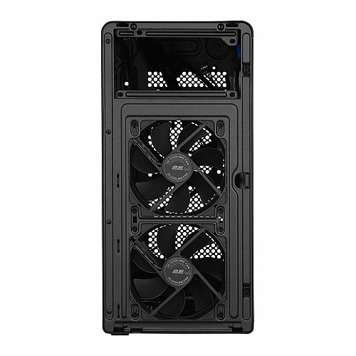 Корпус 2E Credo Metal V350B без БП, 1xUSB3.0, 1х USB 2.0, 1xUSB Type-C, 3x120мм, VGA 350мм, LCS ready, mATX, черный