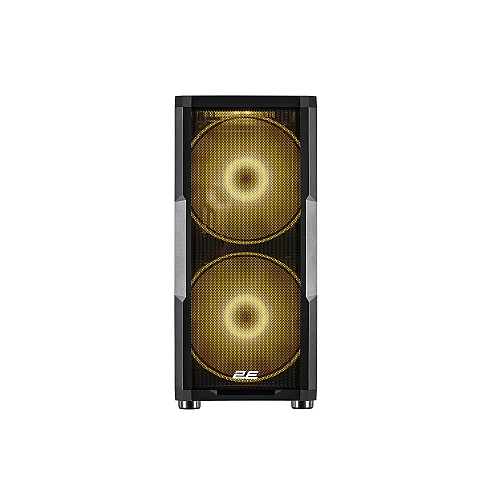 Корпус 2E GAMING Contego Neo GW05 без БЖ 2xUSB3.0, 1xUSBType-C, 2x200мм, ARGB, 3x120мм ARGB, VGA 380мм, LCS ready, контролер з пультом, TG Side Panel, EATX, чорний