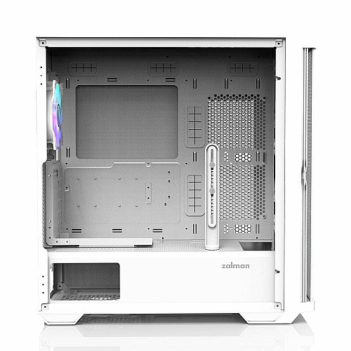 Корпус Zalman Z10 Duo без БП, 2xUSB3.0, 1xUSB Type-C, 4x120мм ARGB, VGA 395мм, LCS ready, TG Side Panel, EATX, белый