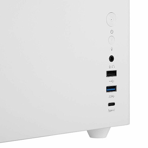 Корпус 2E Credo Metal V350W без БЖ, 1xUSB3.0, 1х USB 2.0, 1xUSB Type-C, 3x120мм, VGA 350мм, LCS ready, контролер з пультом, mATX, білий