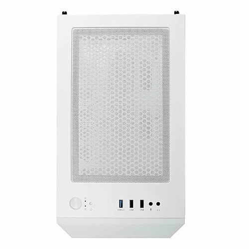 Корпус SilverStone Fara FAH1MW-PRO без БП, 1xUSB3.0, 2xUSB2.0, 3x120мм, ARGB VGA 320мм, LCS ready, TG Side Panel, mATX, белый