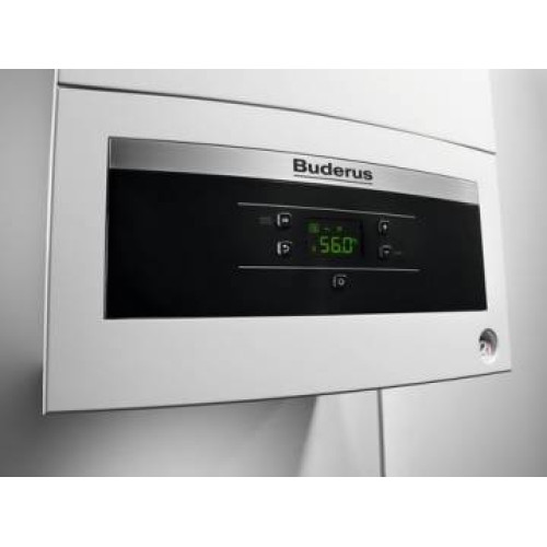 Котел газовий Buderus Logomax Plus GB062-24 KD, конденсаційнний, двоконтурний, 24 кВт, настінний
