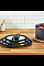 Набір скляних кришок Tefal Ingenio, 16см, 18см, 20см, скло, пластик, чорний