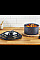 Набір скляних кришок Tefal Ingenio, 16см, 18см, 20см, скло, пластик, чорний