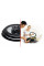 Кришка Tefal Ingenio 28см, скло, силікон, прозоро-чорний