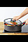 Набір скляних кришок Tefal Ingenio, 16см, 18см, 20см, скло, пластик, чорний