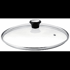 Кришка скляна Tefal, 20см, скло, пластик