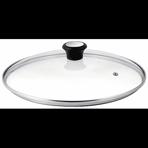 Кришка скляна Tefal, 20см, скло, пластик