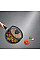 Кришка Tefal Ingenio 18см, скло, силікон, прозоро-чорний