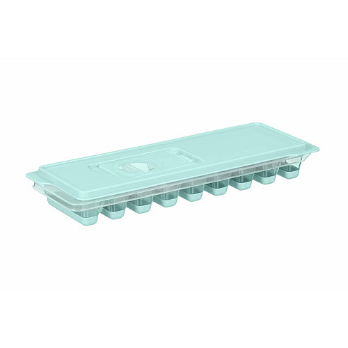 Форма для льда с крышкой ARDESTO Fresh Stick, 27х9.5х3.8см, силикон, пластик, голубой