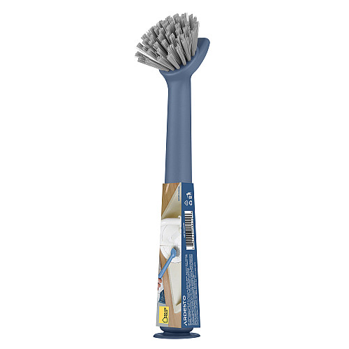 Щітка для миття посуду ARDESTO Solid 28.4х6.5х6см, пластик, блакитний